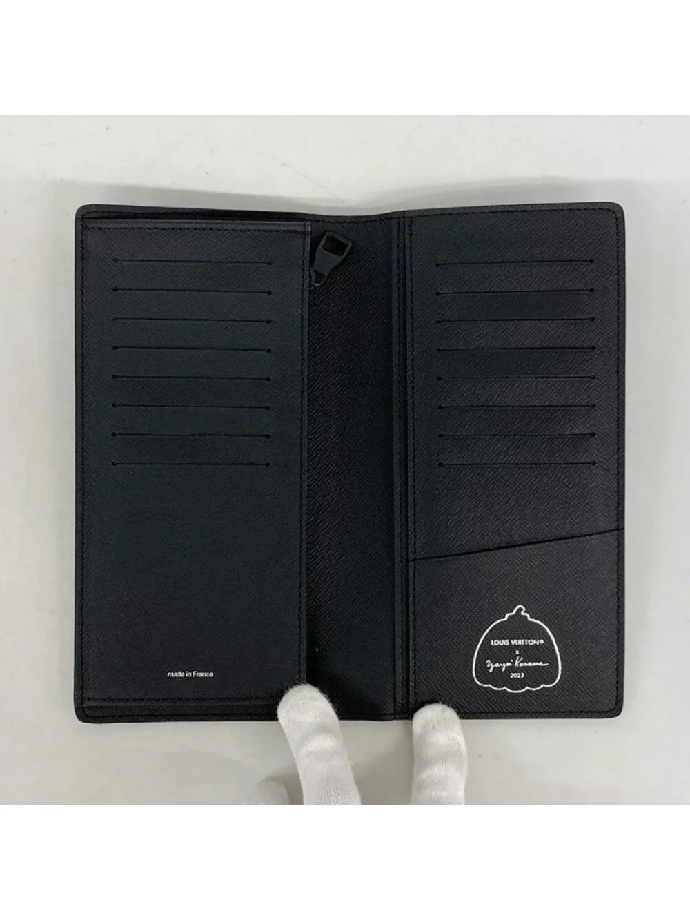 Louis Vuitton Wallet Monogram Eclipse Portefeuille Brazza Black